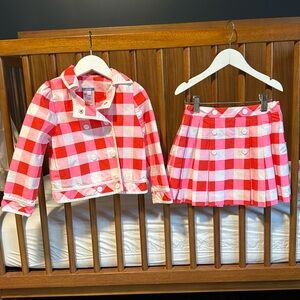 Jacadi jacket and skirt set Size 4